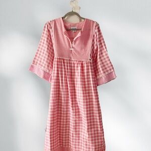 Vintage Loungewear Housecoat, Size Small